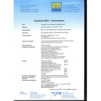 Interboot 2001 - Informazioni