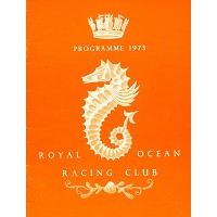 Royal Ocean Racing Club Programme 1973