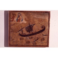 Museo Storico Navale di Venezia,ex voto marinaro del Seicento dalla Chiesa della Madonna dell´Arco di Napoli,tavola